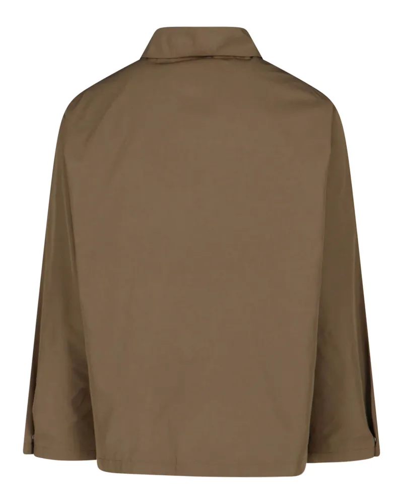 A.P.C. Men  Jackets Brown Polyester Brown