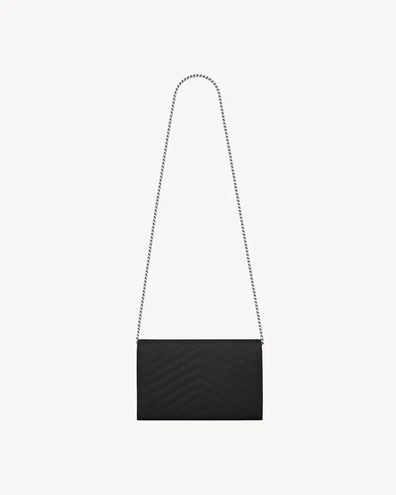 Saint Laurent Pocket SL E26 Wallet — Black Black
