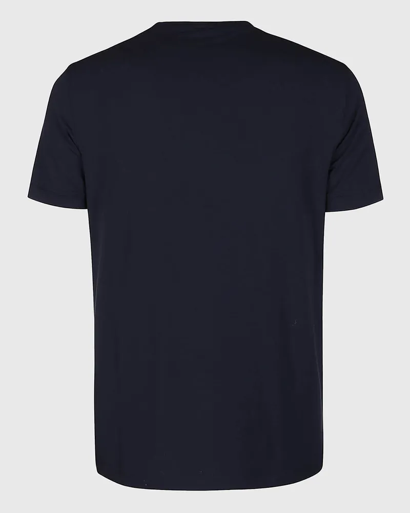 Giorgio Armani Men's T-Shirts And Polos Dark Blue Navy