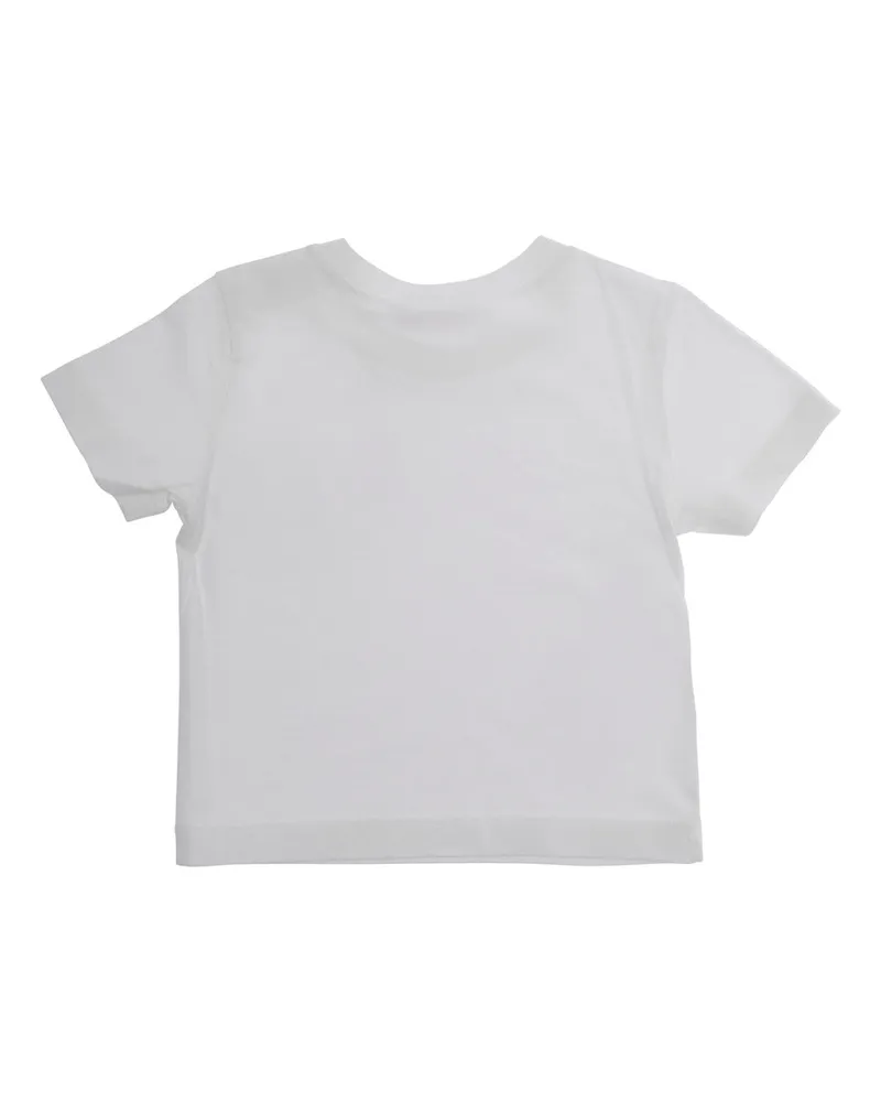Marni Unisex T-Shirt Baby Cotton White T-Shirts And Polos White