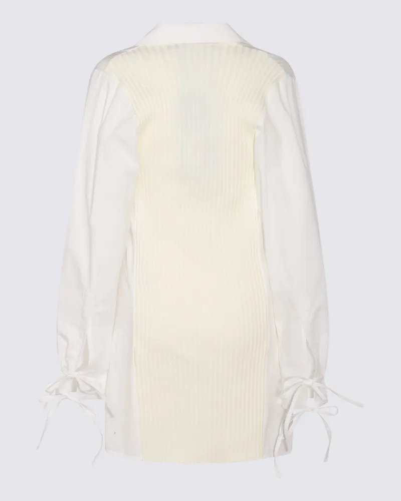 ADAMO Women's Dresses Ivory _co Vi Pe Pa Ea White