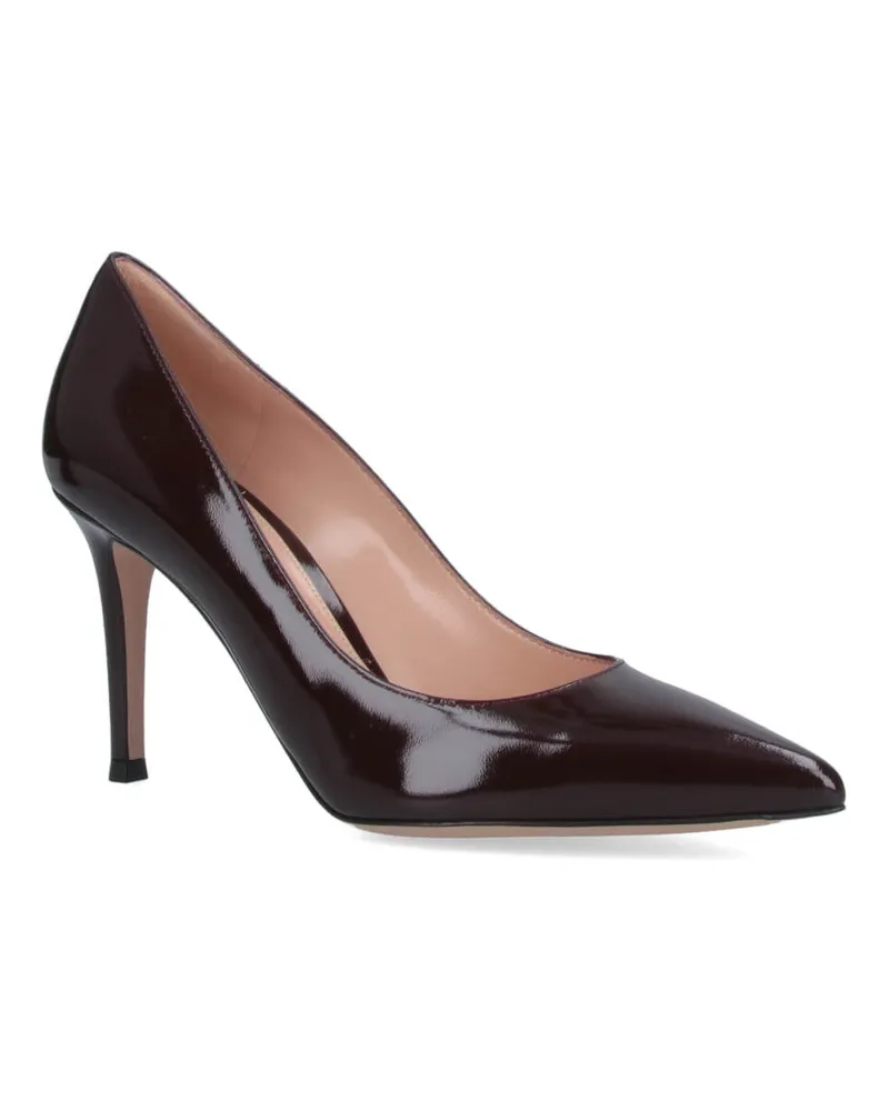Gianvito Rossi Women's With Heel Brown Upper: Lamb Leather Brown