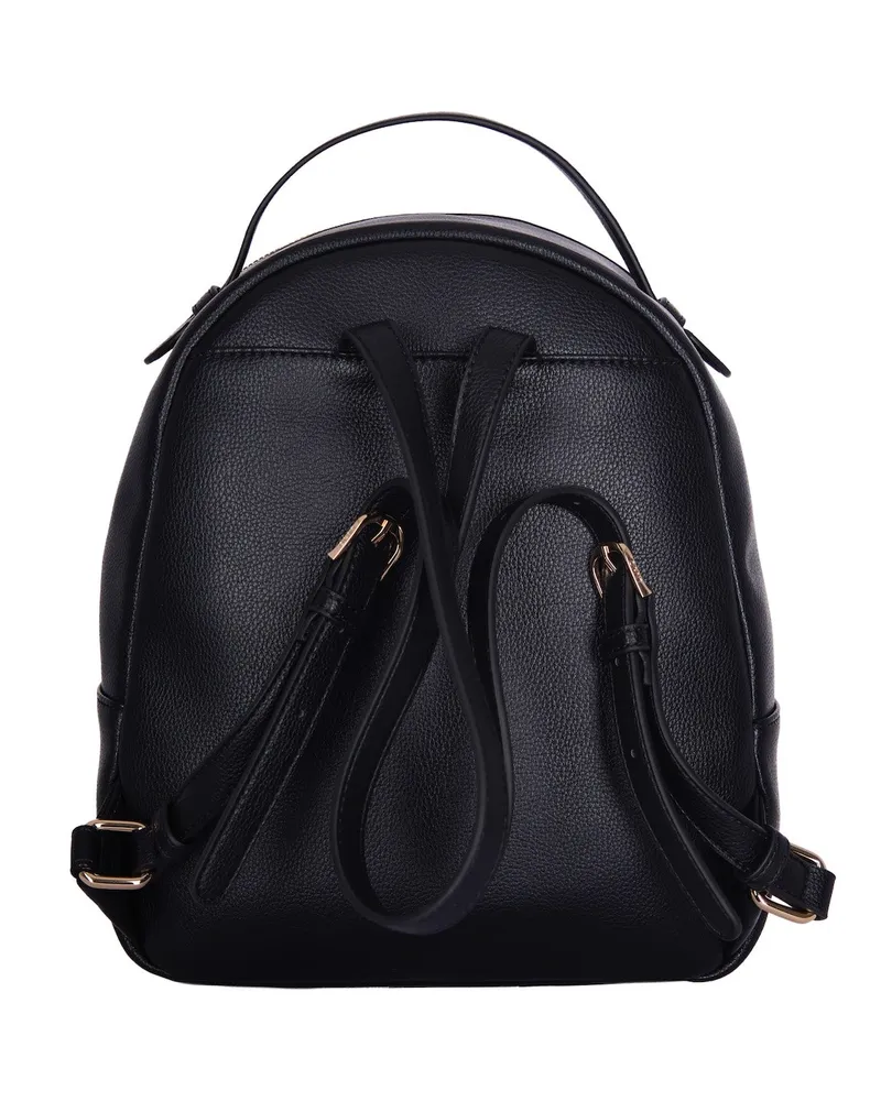 Liu Jo Women's Eco-Leather Backpack Black Polyurethane Backpacks Black
