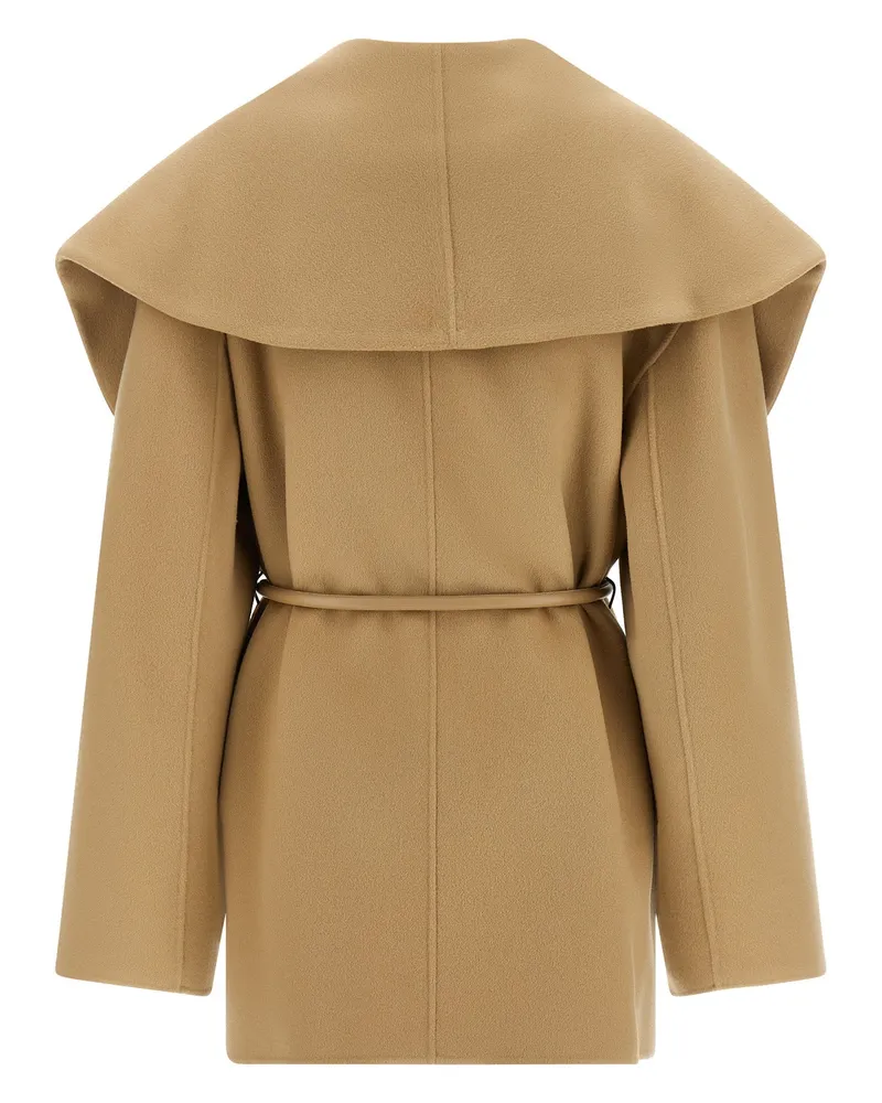 SPORTMAX Spxuguale Coat — Camel Camel