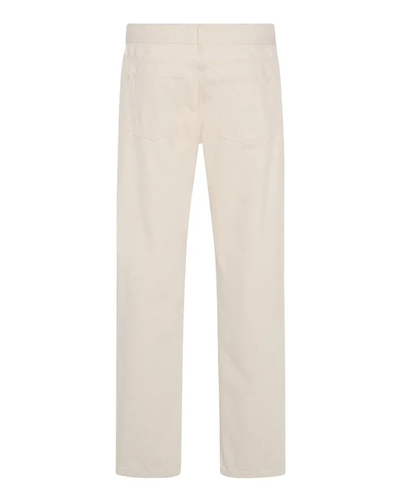 The Row Riaco Jean Trousers — Ecru Ecru