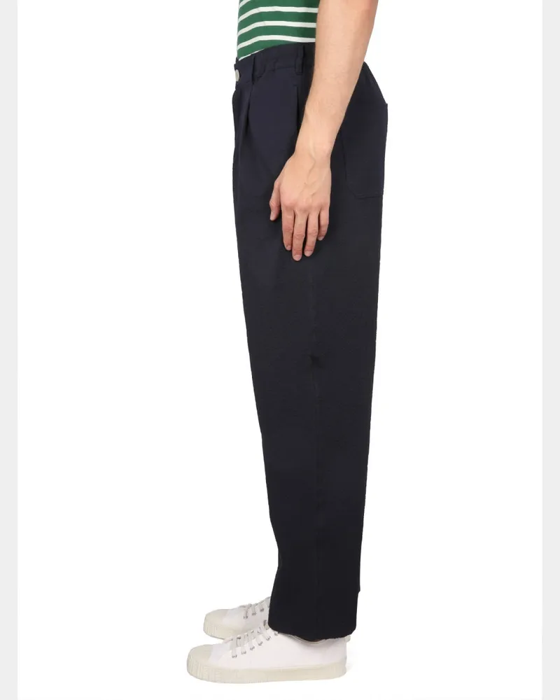 Howlin' Cotton-Blend Trousers — Blue Blue