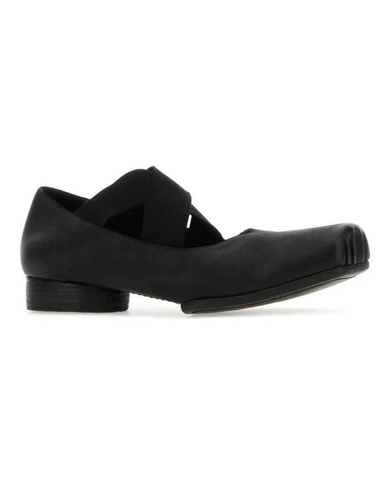 Uma Wang Shoes Ballerina Flat — Black Black