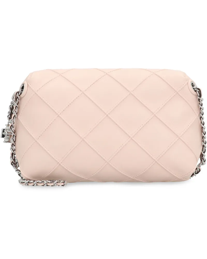 Tory Burch Women's Crossbody Bag Fleming Leather Pink Lamb Shoulder Pink