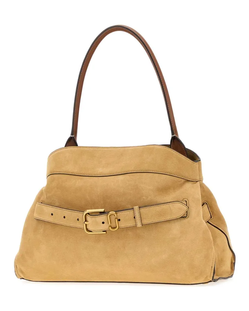 Marc Jacobs Women's Beige Suede The Dakota Shoulder Bag Sahara Borse A Mano Beige