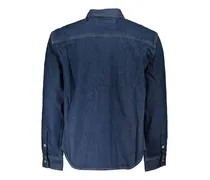 Cotton Denim Jacket — Blue