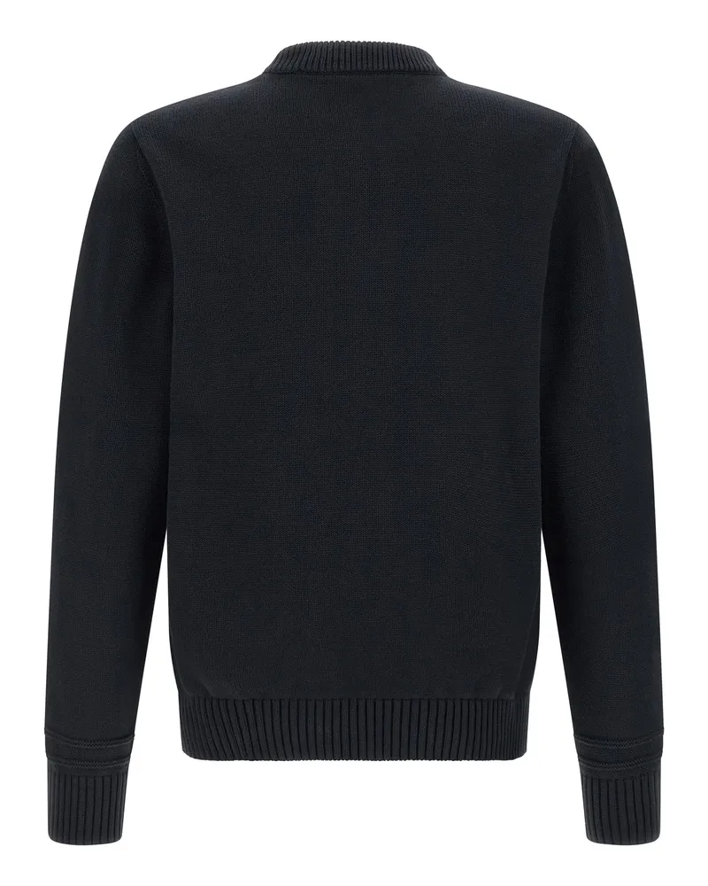 Gucci Men's Blue Cotton Cardigan Clothing Black