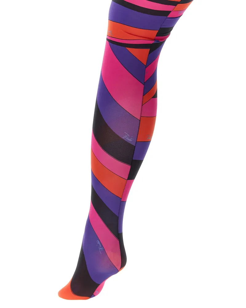 Emilio Pucci Iride Tights — Multi Multi