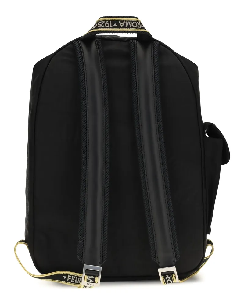 Fendi Climb Nylon Backpack Nero