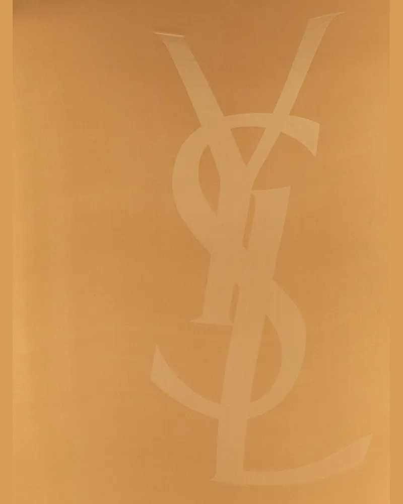 Saint Laurent Women's Beige Silk Foulard Accessory Beige