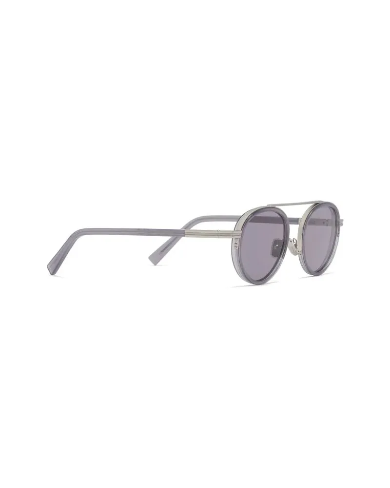Ermenegildo Zegna EZ024220A Sunglasses — Opal Grey Opal