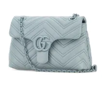 GG Marmont Shoulder Bag — Blue