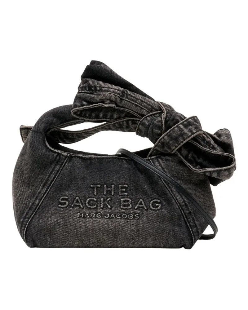 Marc Jacobs Women's The Mini Sack Purse -  Cotton Black Bags Handbags-Purses Black