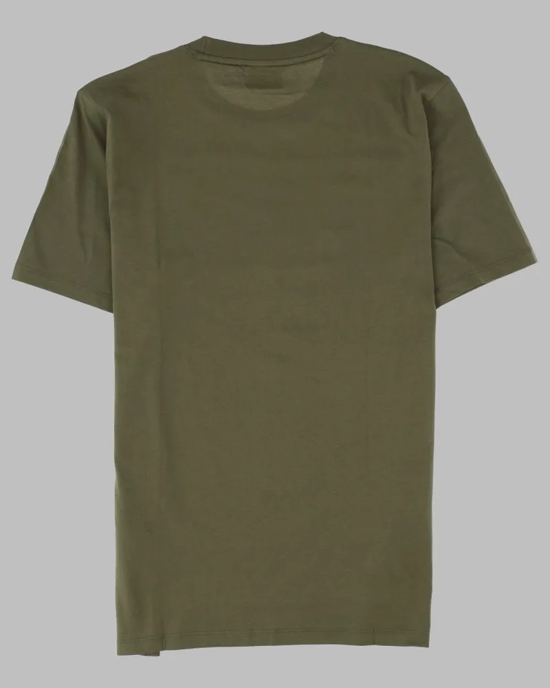 HUGO BOSS Logo Cotton T-Shirt — Green Green