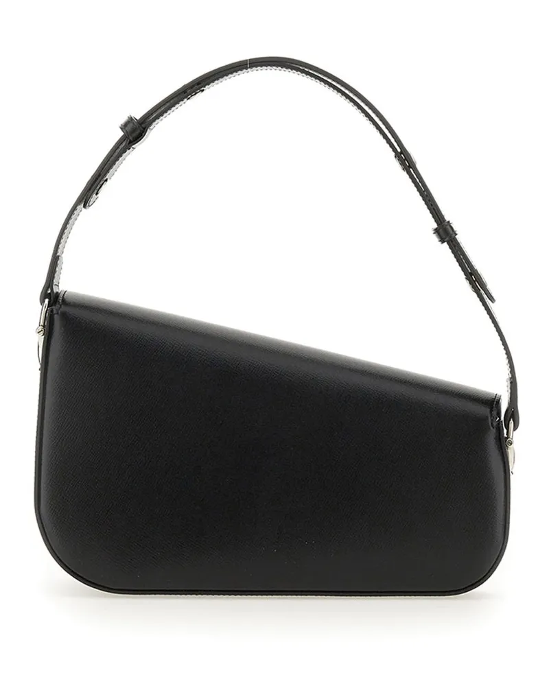 Gucci Women's Shoulder Bag Horsebit 1955 Black Calfskin Handbags Hand Black