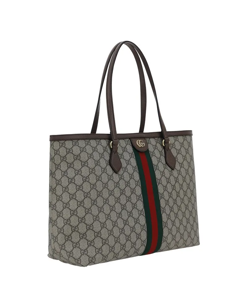 Gucci Women's Ophidia Shoulder Bag Multicolor Polyester Cotton Polyurethane Multicolor