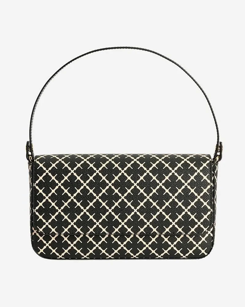 By Malene Birger Women's Shoulder Bag Tallie Black Polyvinyl Handbags Hand Black