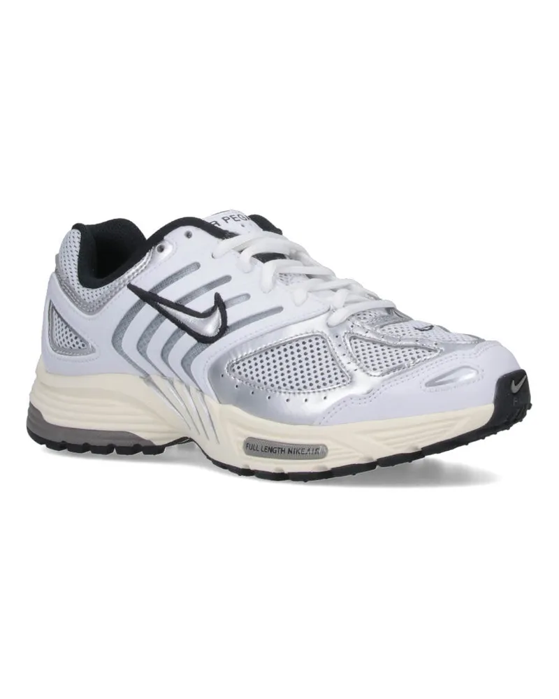 Nike Women's Sneakers Silver Fabric Silver