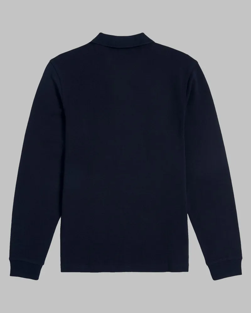 Fred Perry Logo-Embroidered Cotton Polo — Navy Navy