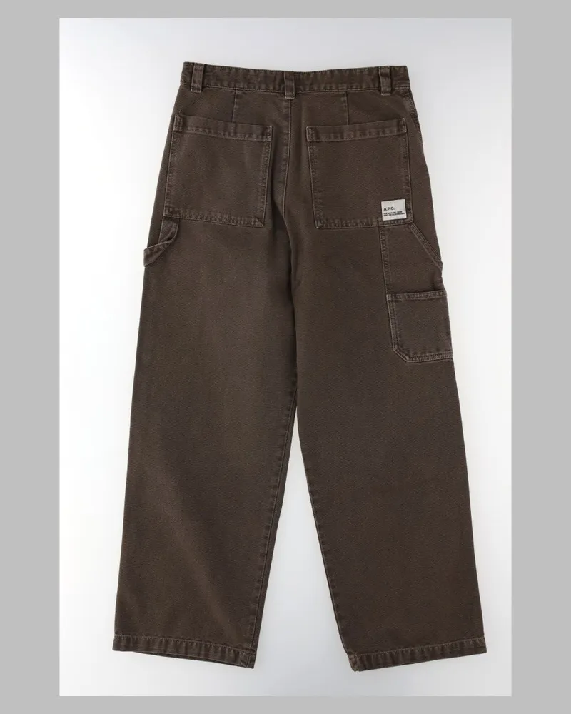 A.P.C. Carpenter Jeans — Brown Brown