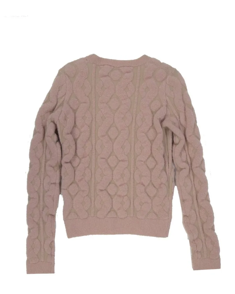 Blumarine Women's Multicolor Mohair Sweatshirt Clothing Beige