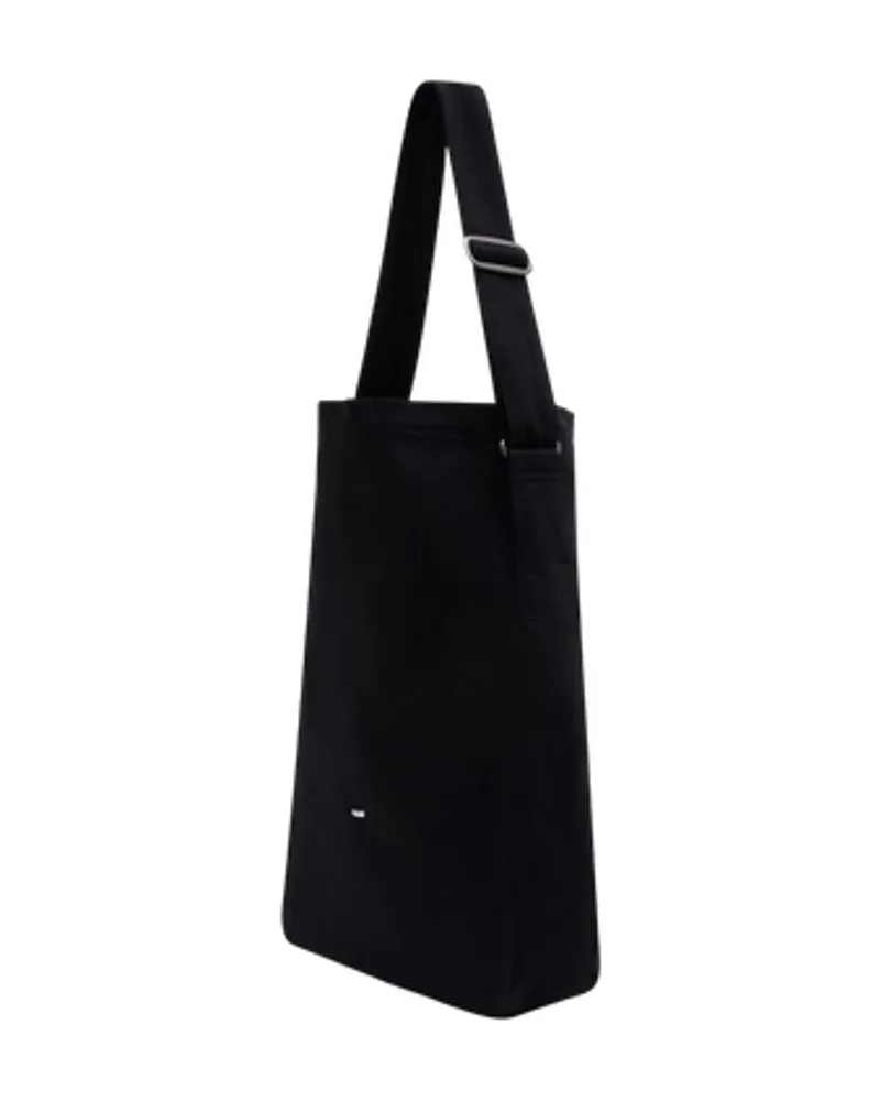 Our Legacy Unisex Sling Shoulder Bag -  Cotton Black Handbags-Purses Black
