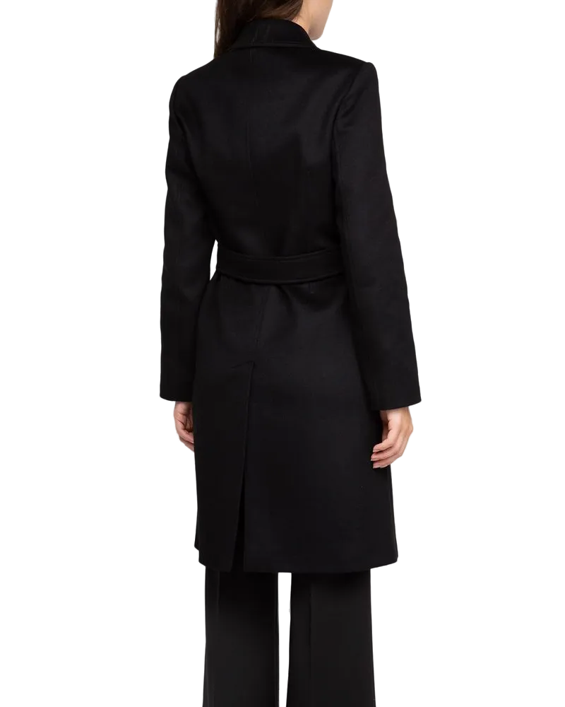 Burberry Tailored Wool Coat — Black Black