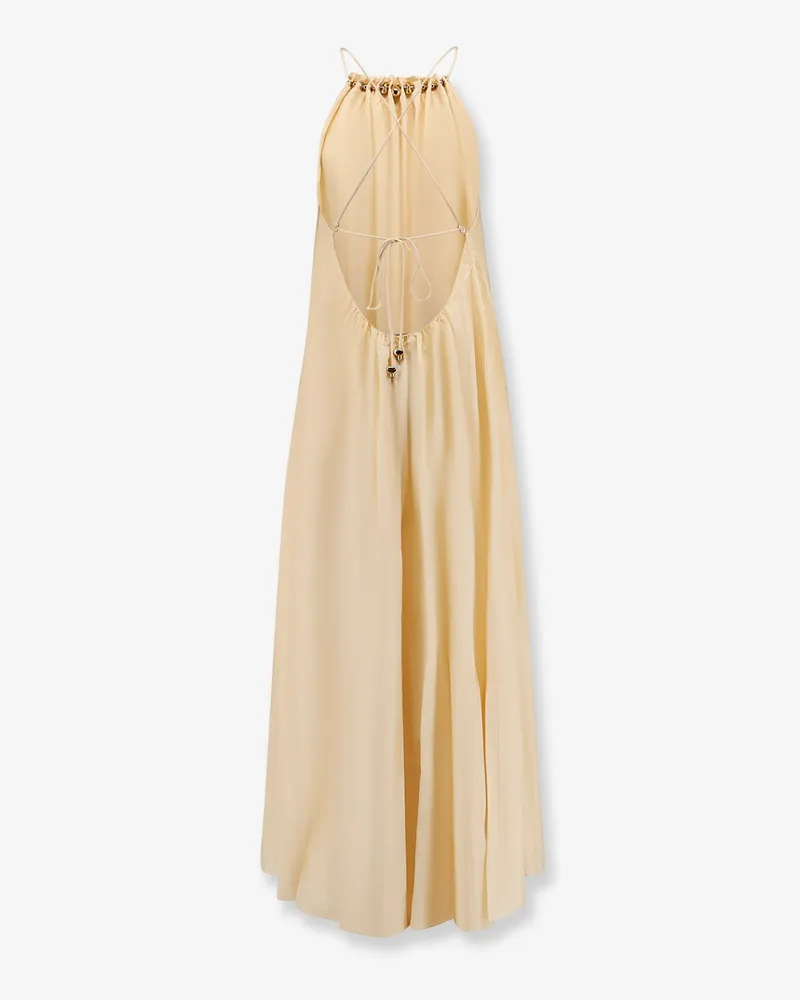 Zimmermann Women's Dress Aster Silk Yellow Yellow