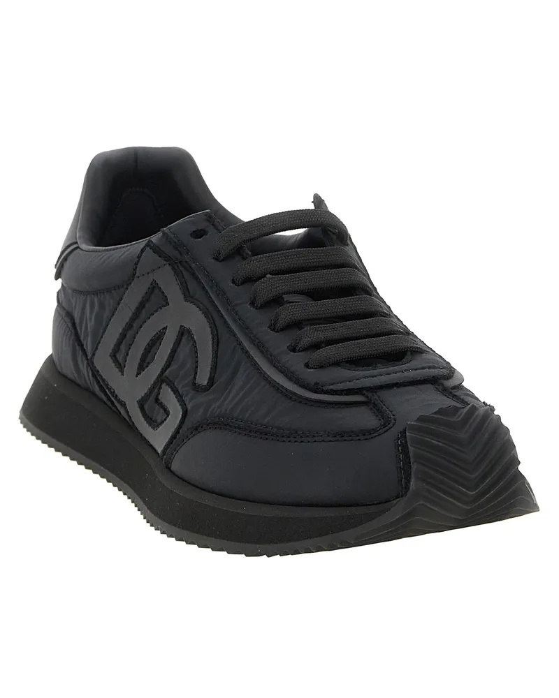 Dolce & Gabbana DG Cushion Sneaker — Black Black