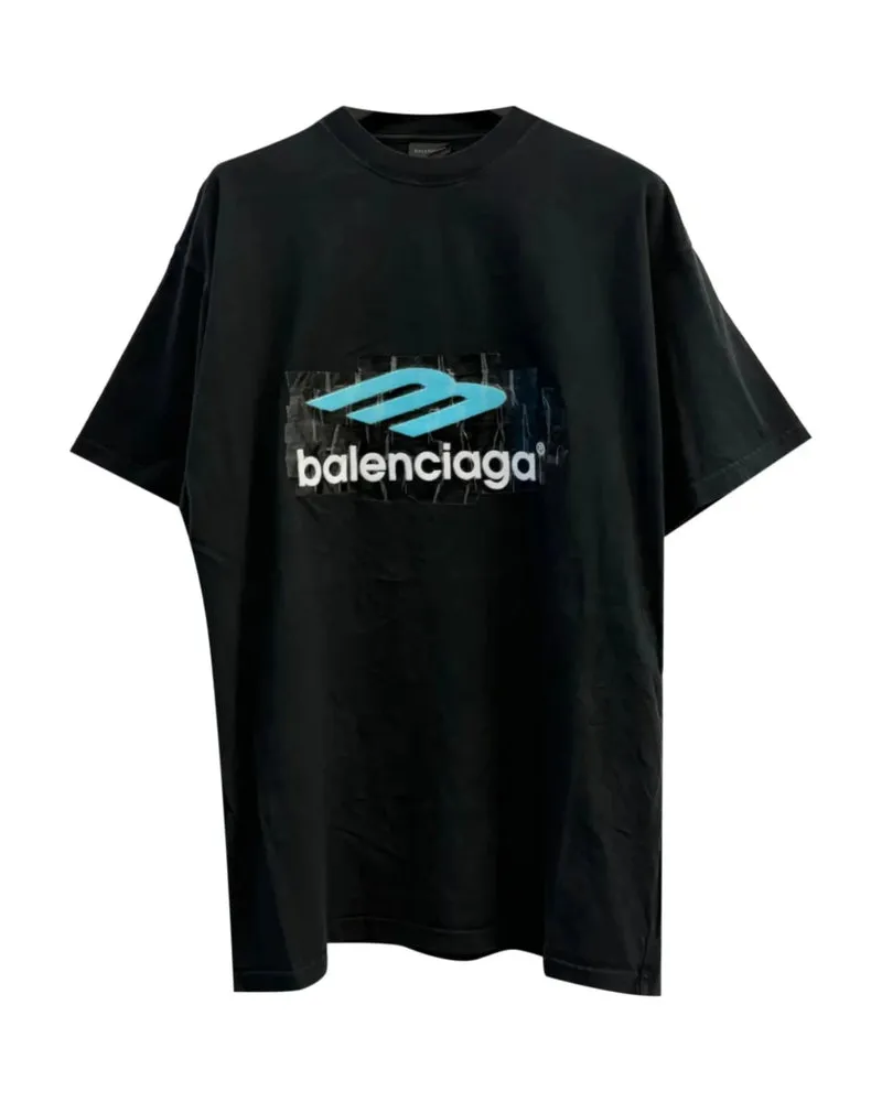 Balenciaga Ttvt T-Shirt — Black Black