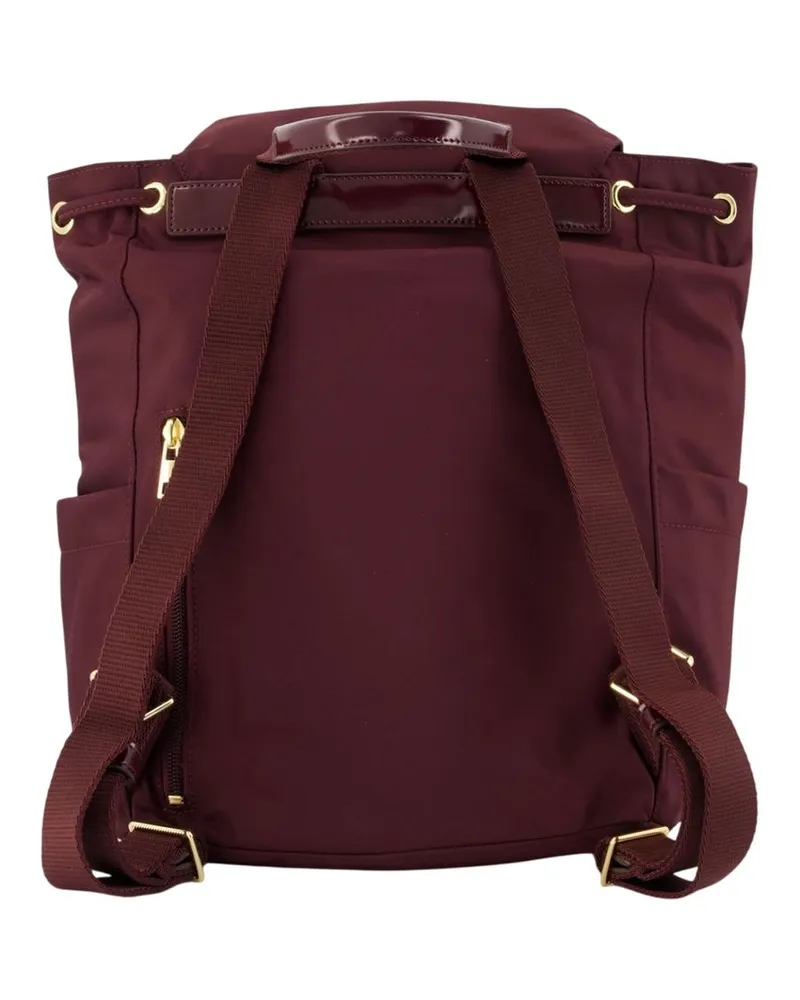 Tory Burch Virginia Fabric Backpack — Red Red