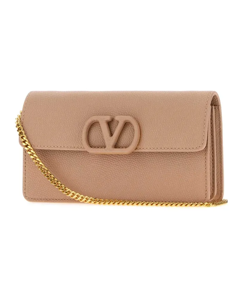 Valentino Garavani Wallet on Chain — Pink Pink