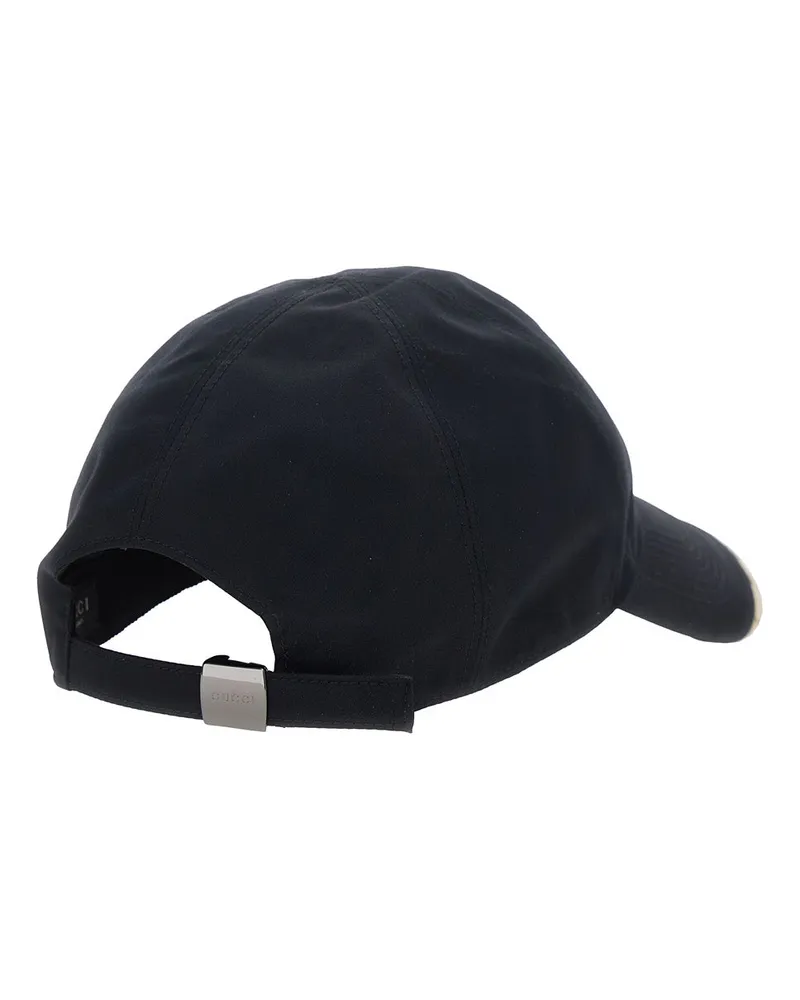 Gucci Men's Baseball Hat Black Cotton Black