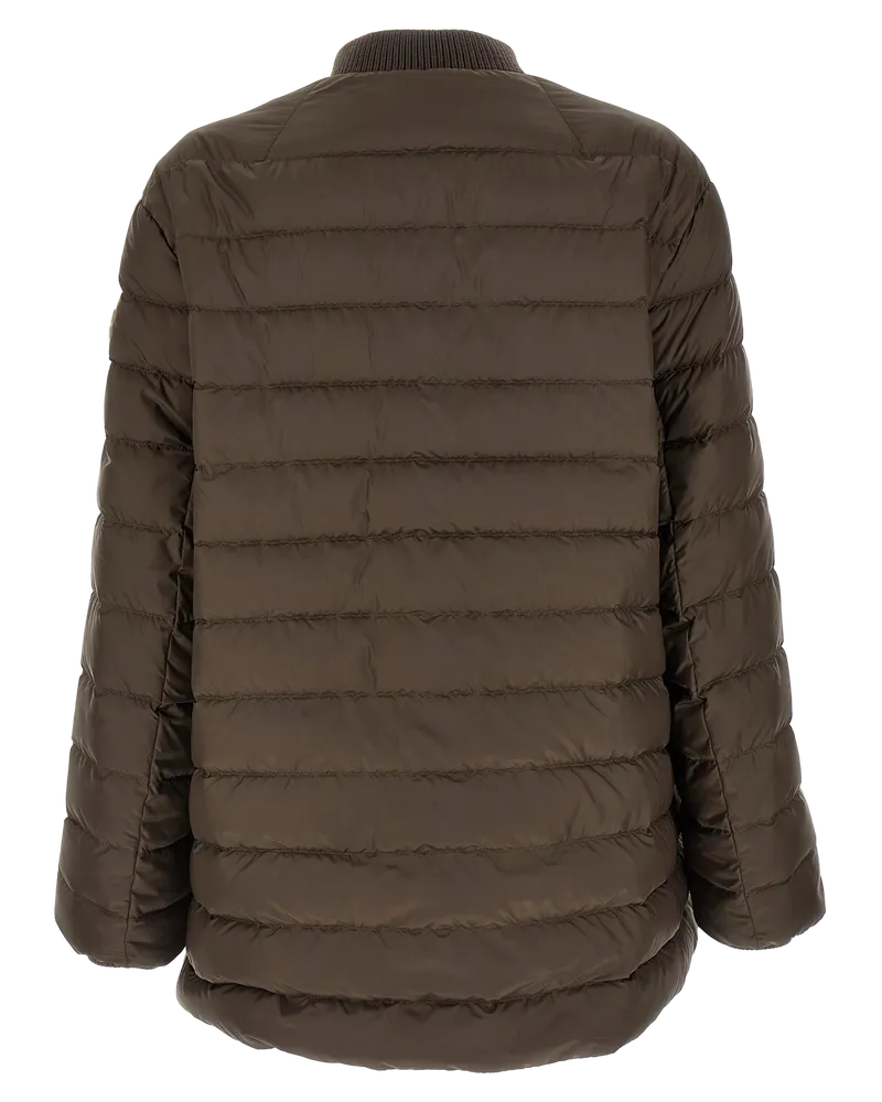 Rick Owens Down Jacket — Brown Brown
