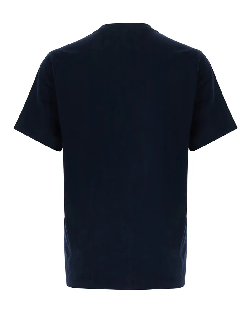 Burberry Men's T-Shirt Blue Cotton T-Shirts And Polos Navy