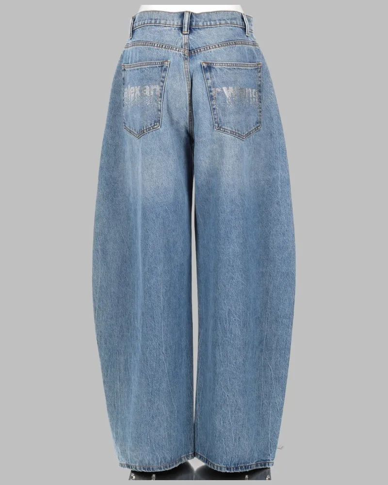 Alexander Wang Blow Up Jeans — Blue Blue