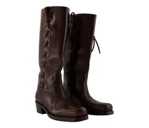 Women's Boot Brown Calfskin