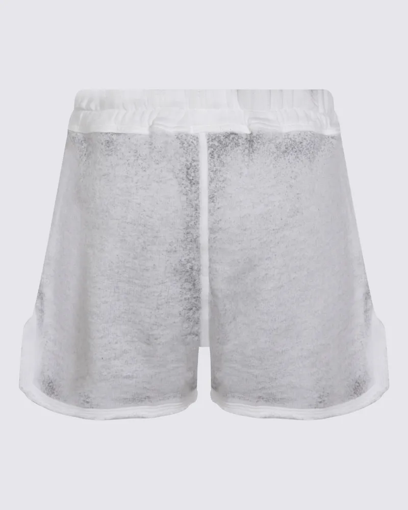 THOM KROM Women's Shorts Spray Grey _100 % Co Gray