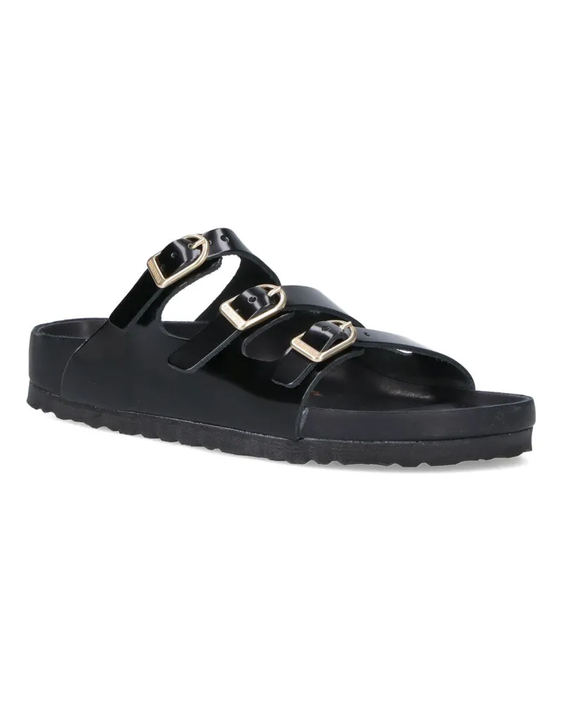 Birkenstock Women's Sandals Black Leather Black