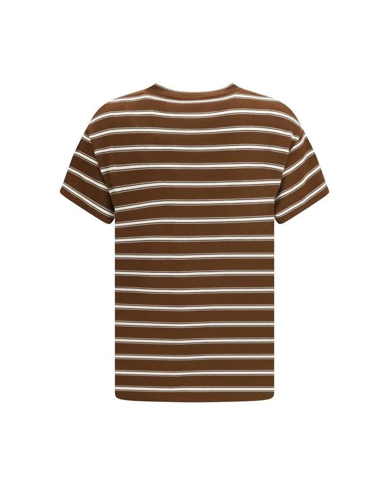 Brunello Cucinelli Women's Beige Wool Oves Aries T-Shirt Brown