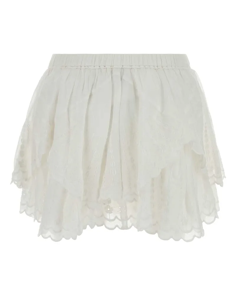 Étoile Isabel Marant Layale Mini Shorts — White White
