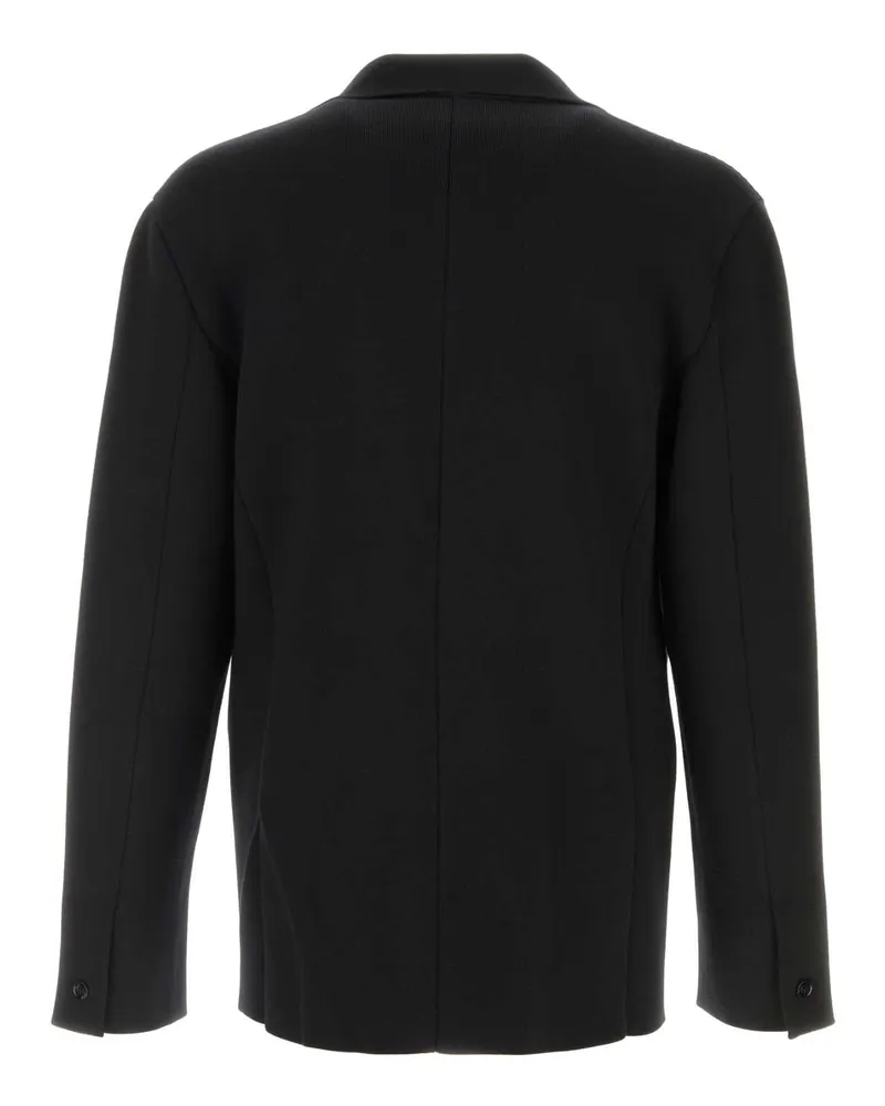 Tom Ford Men's Black Stretch Wool Blend Blazer Exterior: Nylon Elastane Giacche E Gilet Jacket Black
