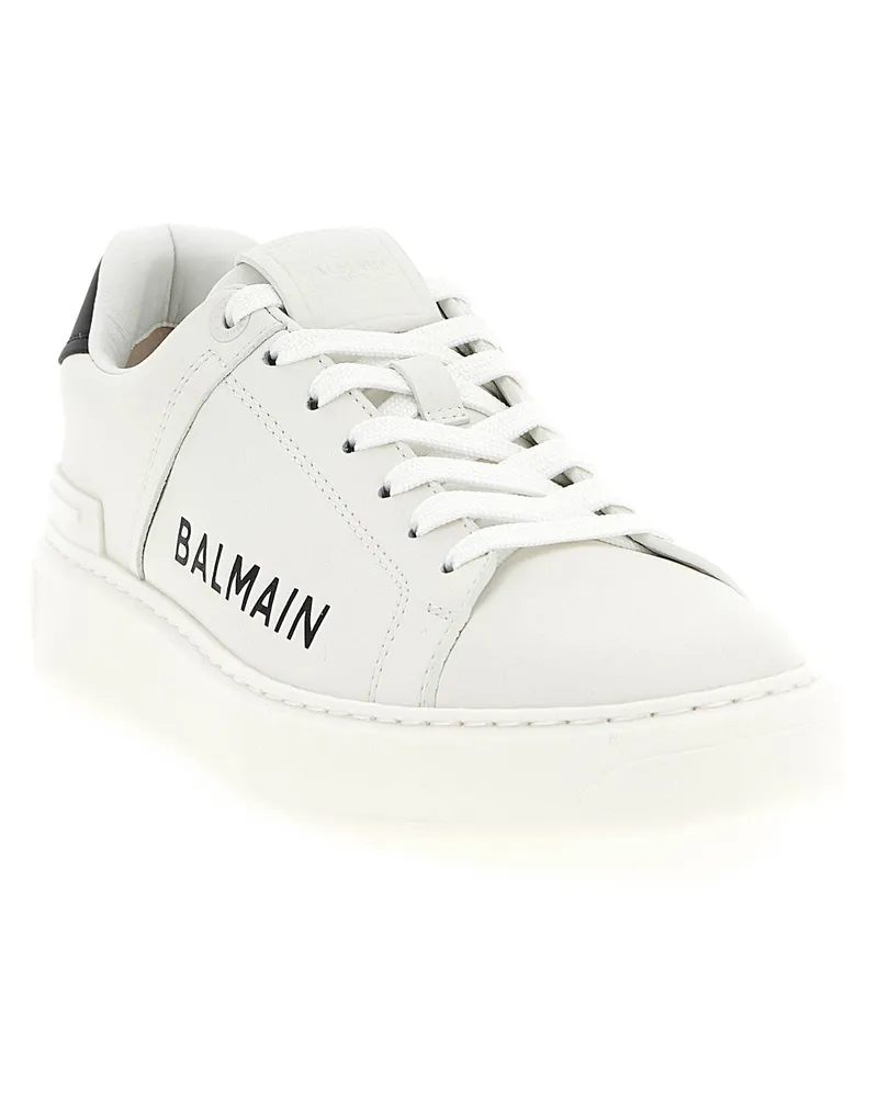 Balmain B-Court Sneaker — White White