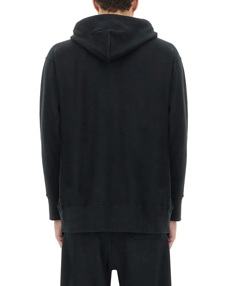 Undercover Cotton Sweatshirt — Black Black
