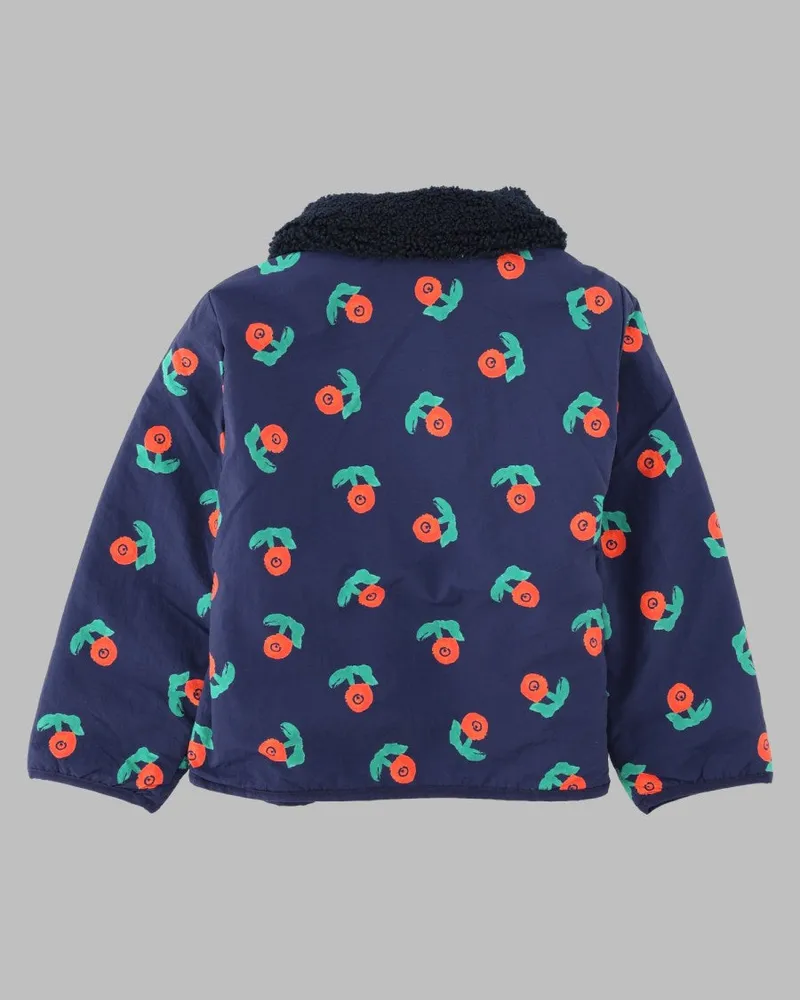 BOBO CHOSES Stamp Bloom Jacket — Navy Navy