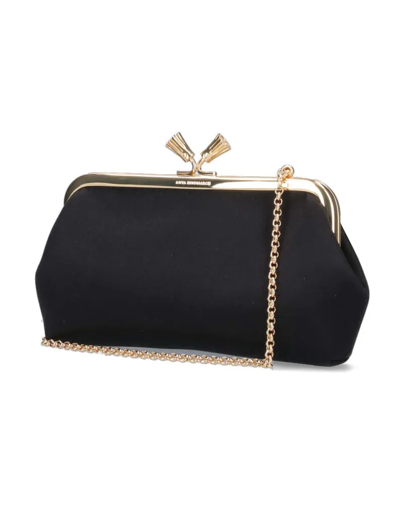 Anya Hindmarch Women's Bags Black Viscose Black